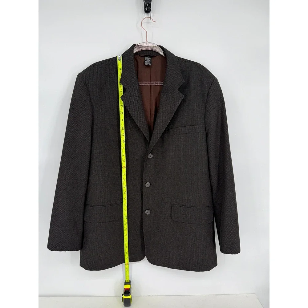 Claiborne Mens Blazer 42R Brown Sport Coat Jacket‎ Business Casual Office